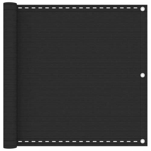 Kültéri napernyők és árnyékolók, vidaXL antracitszürke HDPE erkélyparaván 90 x 300 cm