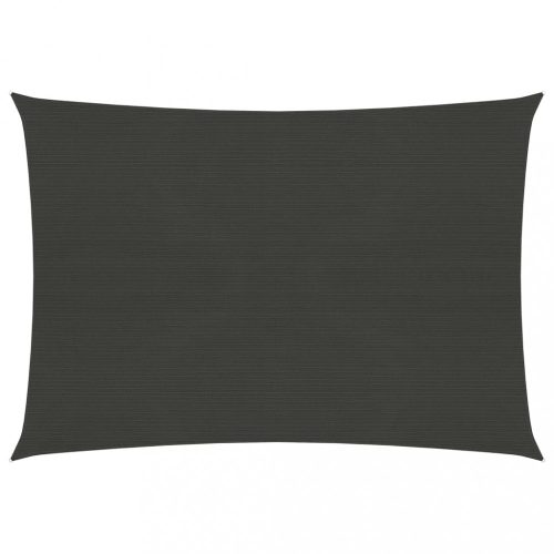 Kültéri napernyők és árnyékolók, vidaXL antracitszürke HDPE napvitorla 160 g/m² 2,5 x 3 m