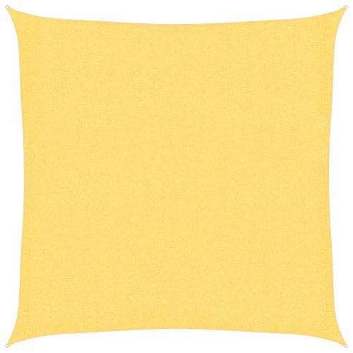 Kültéri napernyők és árnyékolók, vidaXL bézs HDPE napvitorla 160 g/m² 3 x 3 m