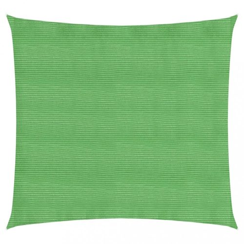Kültéri napernyők és árnyékolók, vidaXL világoszöld HDPE napvitorla 160 g/m² 4 x 4 m