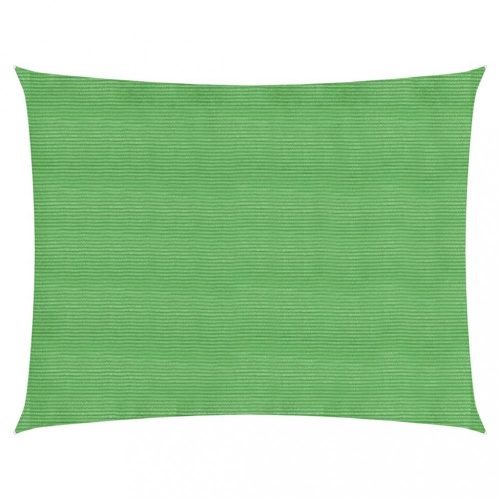 Kültéri napernyők és árnyékolók, vidaXL világoszöld HDPE napvitorla 160 g/m² 3 x 4 m