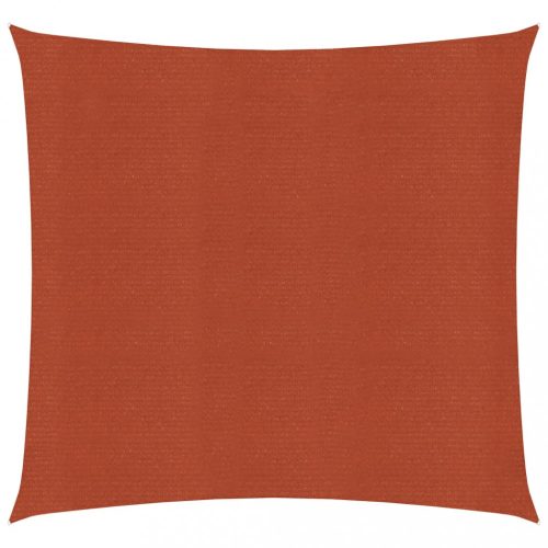 Kültéri napernyők és árnyékolók, vidaXL terrakotta HDPE napvitorla 160 g/m² 2 x 2 m