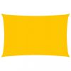 Kültéri napernyők és árnyékolók, vidaXL sárga HDPE napvitorla 160 g/m² 3 x 4 m