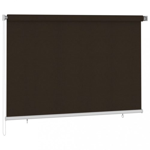 Redőnyök és rolók, vidaXL barna kültéri sötétítő roló 220 x 140 cm