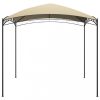 Kerti pavilon és előtető, vidaXL krémszínű pavilon 3 x 3 x 2,65 m 180 g/m²