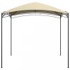 Kerti pavilon és előtető, vidaXL krémszínű pavilon 3 x 3 x 2,65 m 180 g/m²