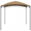 Kerti pavilon és előtető, vidaXL tópszínű pavilon 3 x 3 x 2,65 m 180 g/m²