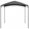 Kerti pavilon és előtető, vidaXL antracitszürke pavilon 3 x 3 x 2,65 m 180 g/m²