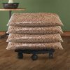 Növényállványok, vidaXL 2 db fekete kerekes virágtartó átmérő 30 cm 170 kg