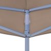 Ponyva- és pavilon tetők, vidaXL tópszínű tető partisátorhoz 3 x 3 m 270 g/m²