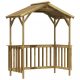Fészerek, vidaXL impregnált fenyőfa grillezőfészer 163,5 x 93 x 210 cm