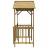Fészerek, vidaXL impregnált fenyőfa grillezőfészer 163,5 x 93 x 210 cm