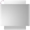 Tükrök, vidaXL LED-es fürdőszobatükör 60x80 cm
