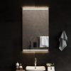 Tükrök, vidaXL LED-es fürdőszobatükör 60x100 cm
