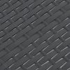 Kerti asztalok, vidaXL antracitszürke PP rattan kerti asztal 58 x 58 x 41 cm
