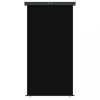 Kültéri napernyők és árnyékolók, vidaXL fekete erkély oldalnapellenző 165 x 250 cm