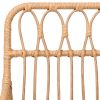 Kerti székek, vidaXL 2 db fekete PE rattan karfás kerti szék 56 x 64 x 80 cm