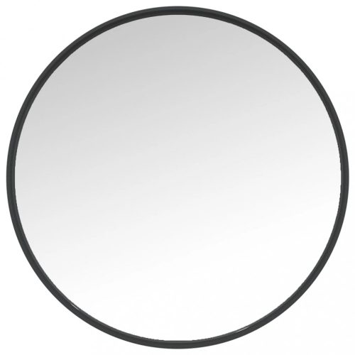 Tükrök, vidaXL fekete falitükör 50 cm