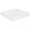 Fali polcok és párkányok, vidaXL 2 db magasfényű fehér MDF lebegő fali polc 23 x 23,5 x 3,8