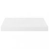 Fali polcok és párkányok, vidaXL 2 db magasfényű fehér MDF lebegő fali polc 40 x 23 x 3,8 cm