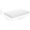 Fali polcok és párkányok, vidaXL 2 db magasfényű fehér MDF lebegő fali polc 40 x 23 x 3,8 cm
