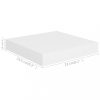Fali polcok és párkányok, vidaXL 2 db fehér MDF lebegő fali polc 23 x 23,5 x 3,8 cm