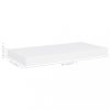 Fali polcok és párkányok, vidaXL fehér MDF lebegő fali polc 50 x 23 x 3,8 cm