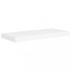 Fali polcok és párkányok, vidaXL 2 db fehér MDF fali polc 60 x 23,5 x 3,8 cm