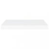 Fali polcok és párkányok, vidaXL 2 db fehér MDF fali polc 60 x 23,5 x 3,8 cm