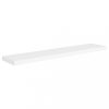 Fali polcok és párkányok, vidaXL 2 db fehér MDF lebegő fali polc 120 x 23,5 x 3,8 cm