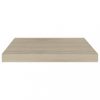 Fali polcok és párkányok, vidaXL 4 db tölgyszínű MDF lebegő fali polc 50 x 23 x 3,8 cm