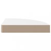 Fali polcok és párkányok, vidaXL 2 db magasfényű fehér MDF lebegő sarokpolc 25 x 25 x 3,8 cm