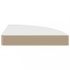 Fali polcok és párkányok, vidaXL 2 db fehér MDF lebegő sarokpolc 25 x 25 x 3,8 cm
