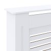 Radiátor kiegészítők, vidaXL fehér MDF radiátorburkolat 205 cm