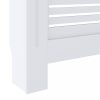 Radiátor kiegészítők, vidaXL fehér MDF radiátorburkolat 205 cm