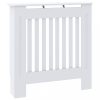 Radiátor kiegészítők, vidaXL fehér MDF radiátorburkolat 78 cm