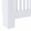 Radiátor kiegészítők, vidaXL fehér MDF radiátorburkolat 78 cm