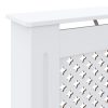 Radiátor kiegészítők, vidaXL fehér MDF radiátorburkolat 78 cm