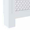 Radiátor kiegészítők, vidaXL fehér MDF radiátorburkolat 78 cm