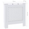 Radiátor kiegészítők, vidaXL fehér MDF radiátorburkolat 78 cm