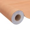 Ablakfóliák, vidaXL 2 db világos tölgyszínű öntapadó PVC ajtófólia 210 x 90 cm