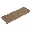 Lépcsőszőnyeg, vidaXL 15db tűvel lyuggatott puncsszínű szövet lépcsőszőnyeg 65x21x4cm