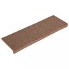 Lépcsőszőnyeg, vidaXL 15 db barna lépcsőszőnyeg 65x21x4 cm