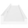 Fali polcok és párkányok, vidaXL 4 db fehér fali polc 60 x 9 x 3 cm