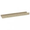 Fali polcok és párkányok, vidaXL 4 db sonoma tölgy színű fali polc 40 x 9 x 3 cm