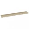 Fali polcok és párkányok, vidaXL 4 db sonoma tölgy színű fali polc 60 x 9 x 3 cm