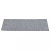 Lépcsőszőnyeg, vidaXL 15 db világosszürke öntapadó lépcsőszőnyeg 60 x 25 cm