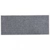 Lépcsőszőnyeg, vidaXL 15 db világosszürke öntapadó lépcsőszőnyeg 60 x 25 cm
