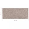 Lépcsőszőnyeg, vidaXL 15 db krémszínű négyszögletes öntapadó lépcsőszőnyeg 60 x 25 cm