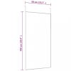 Tükrök, vidaXL arany üveg és alumínium ajtótükör 50x100 cm
